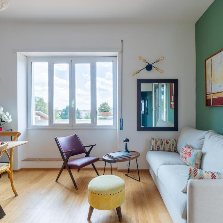 Spacious with terrace 3 bedroom, metroA Battistini - Appartement 3 Chambres - 55