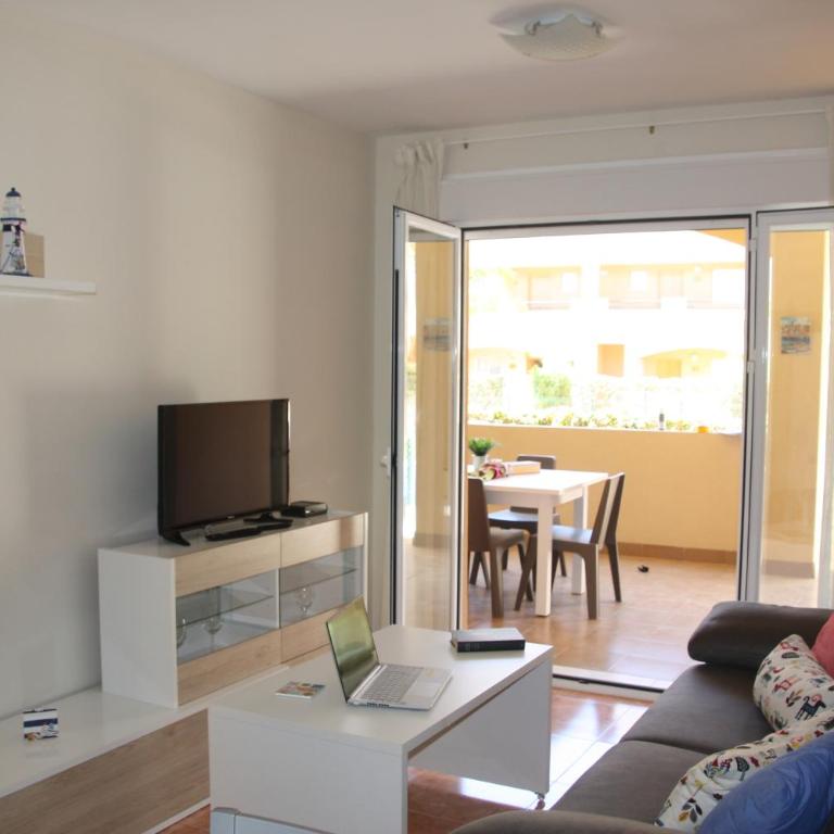 Vera Playa Bajo 2 Terrazas Jardín Piscina Parking - Apartamento con vistas a la piscina - 17