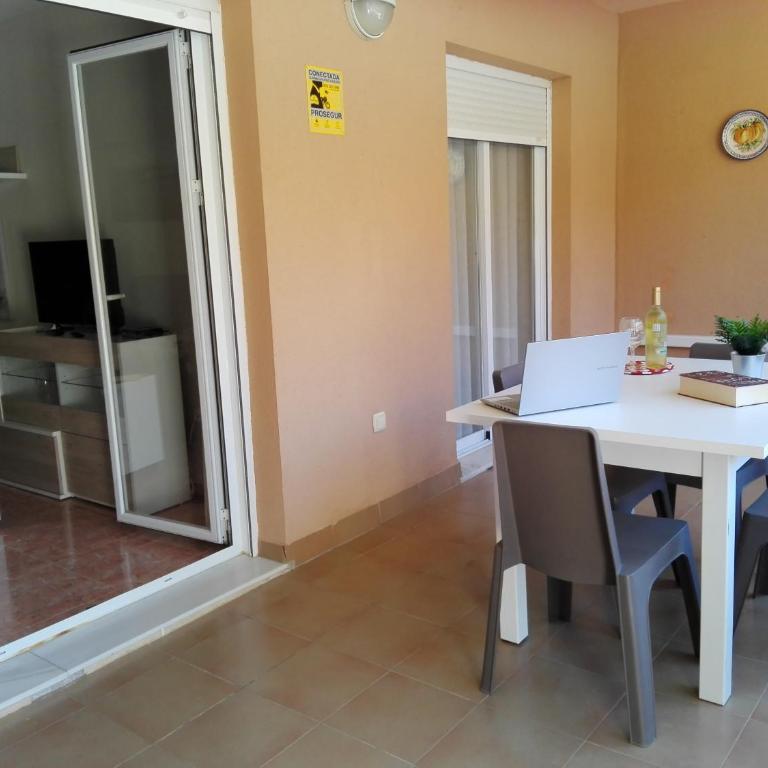 Vera Playa Bajo 2 Terrazas Jardín Piscina Parking - Apartamento con vistas a la piscina - 20
