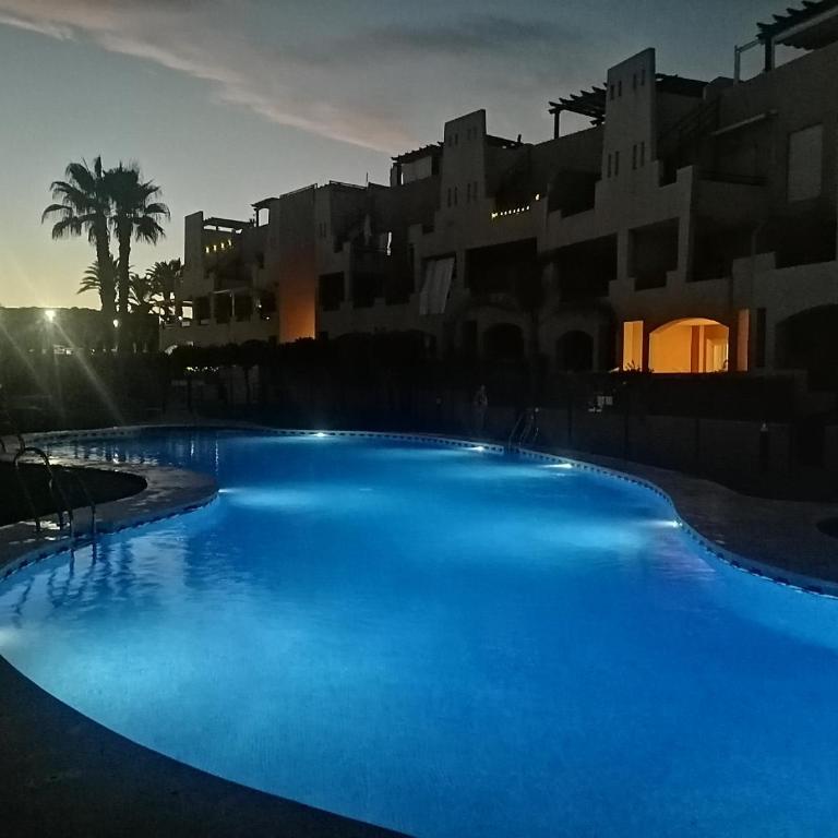 Vera Playa Bajo 2 Terrazas Jardín Piscina Parking - Apartamento con vistas a la piscina - 29