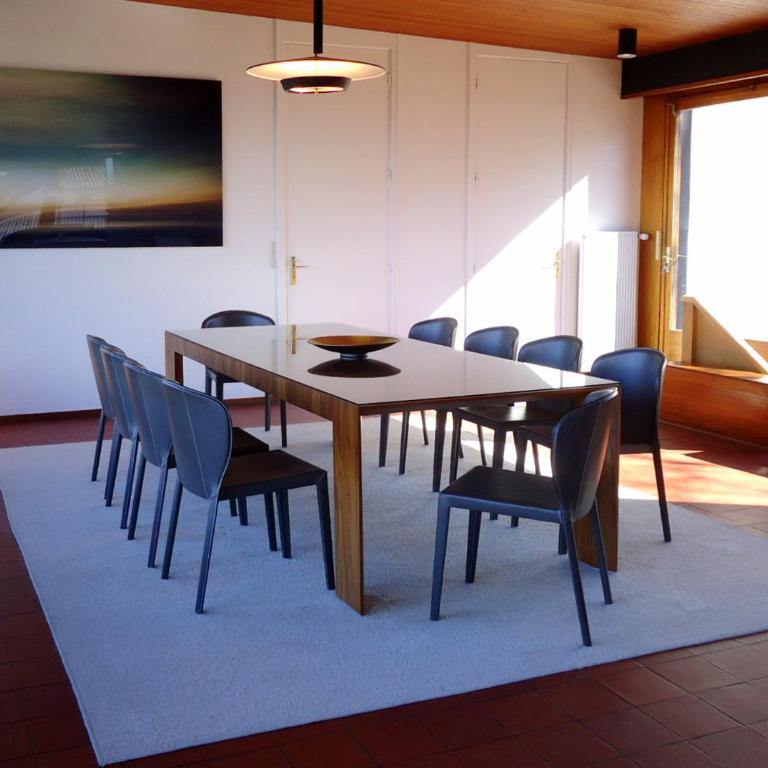 Evian villa with Lake Geneva views in 1960 mid-century modern style - Villa - 7