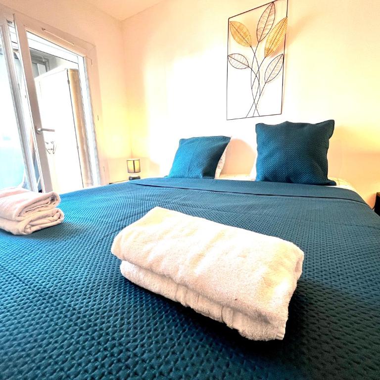 Le Cocon des Flots, Plage à pied et Parking privé - Appartement 1 Chambre Supérieur avec Balcon - 27