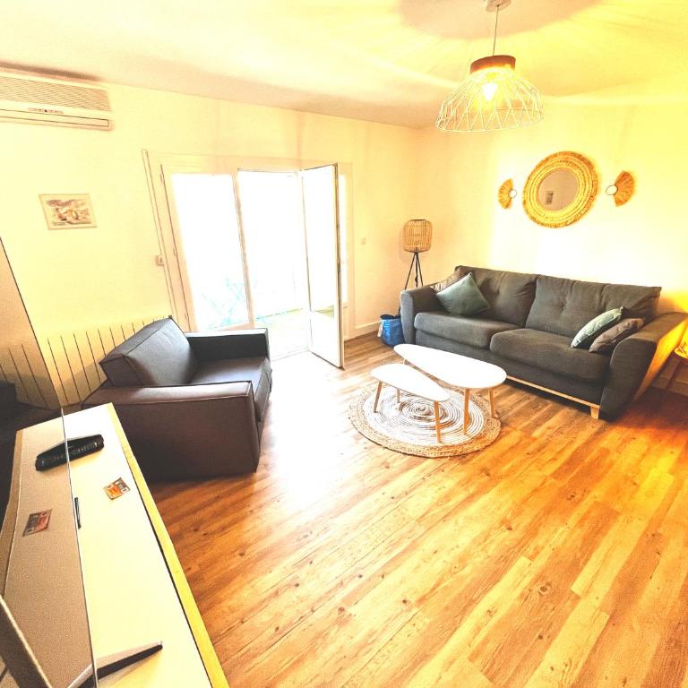 Le Cocon des Flots, Plage à pied et Parking privé - Appartement 1 Chambre Supérieur avec Balcon - 68