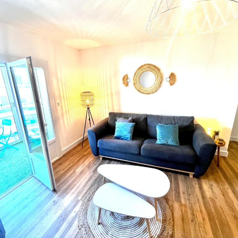 Le Cocon des Flots, Plage à pied et Parking privé - Appartement 1 Chambre Supérieur avec Balcon - 71