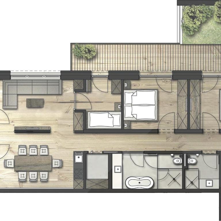 Gletscherblick- serviced apartments - Apartment - 1