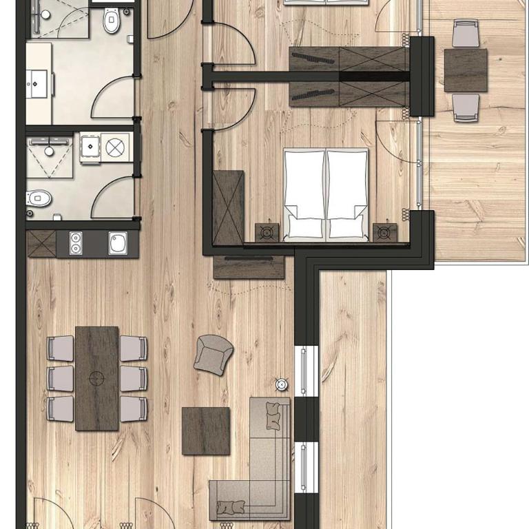 Gletscherblick- serviced apartments - Apartment - 1