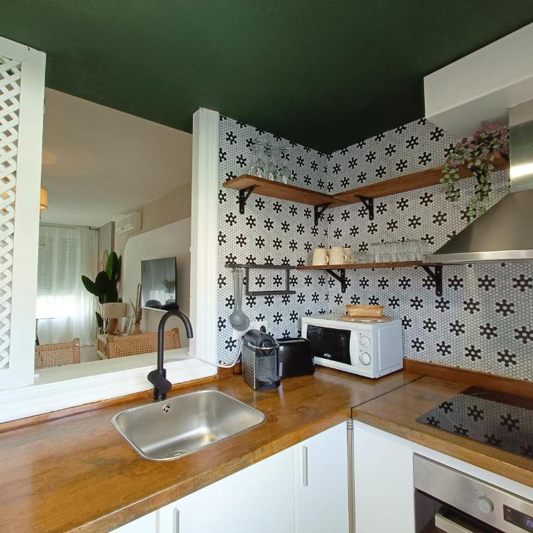 El Palmeral en Aguadulce Apto para 4 personas con AC, Wifi y Piscina - Apartamento de 1 dormitorio - 4
