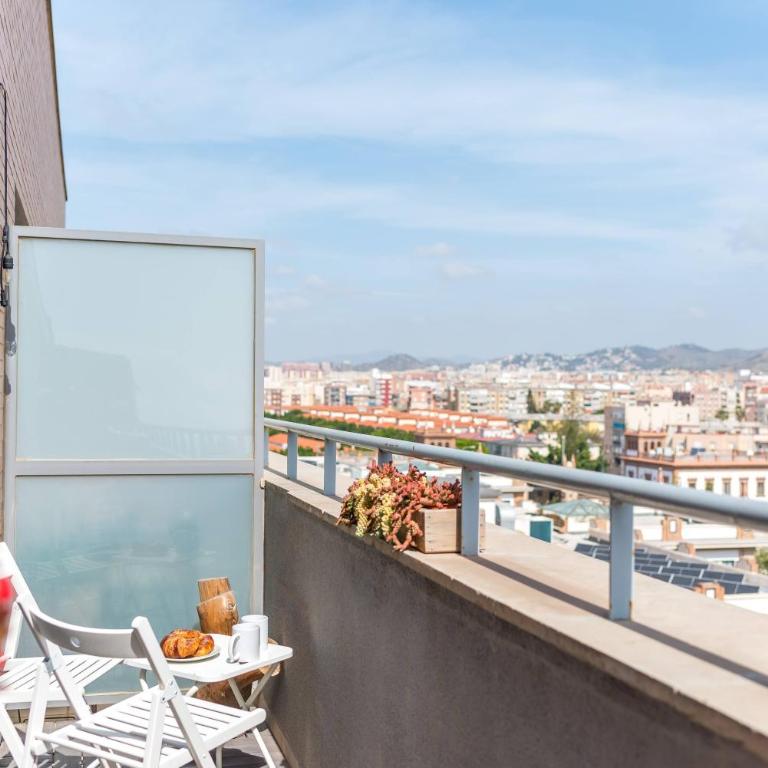 Love Rent4 Málaga Ático con terraza y vistas, parking gratuito - Apartamento de 2 dormitorios - 30