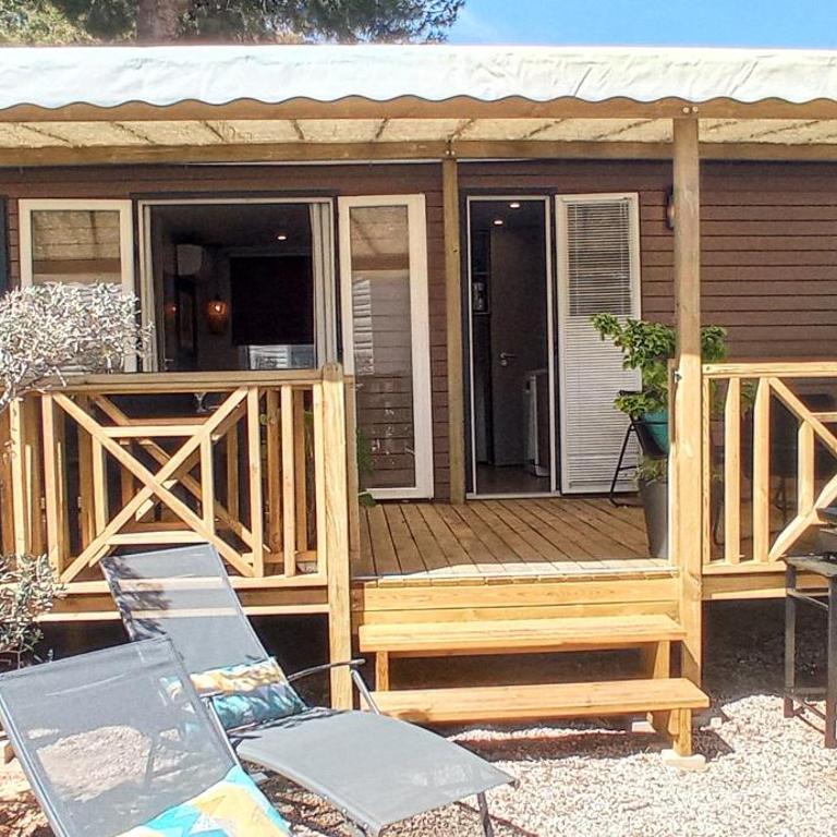 HappyMobilhome Argelès-sur-mer -plage à 500m- Camping 4 étoiles Del Mar - Mobile Home - 10