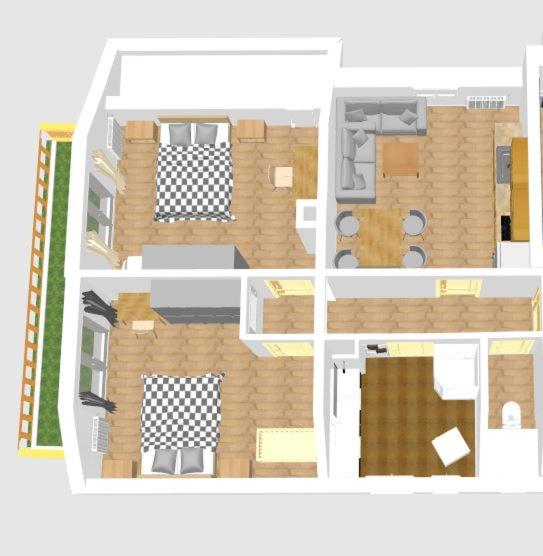 Falkenstein - Ruhige familienfreundliche 3-Zimmer-Ferienwohnung mit Alpenpanorama in Pfronten Mitte - Apartment mit 2 Schlafzimmern - 24