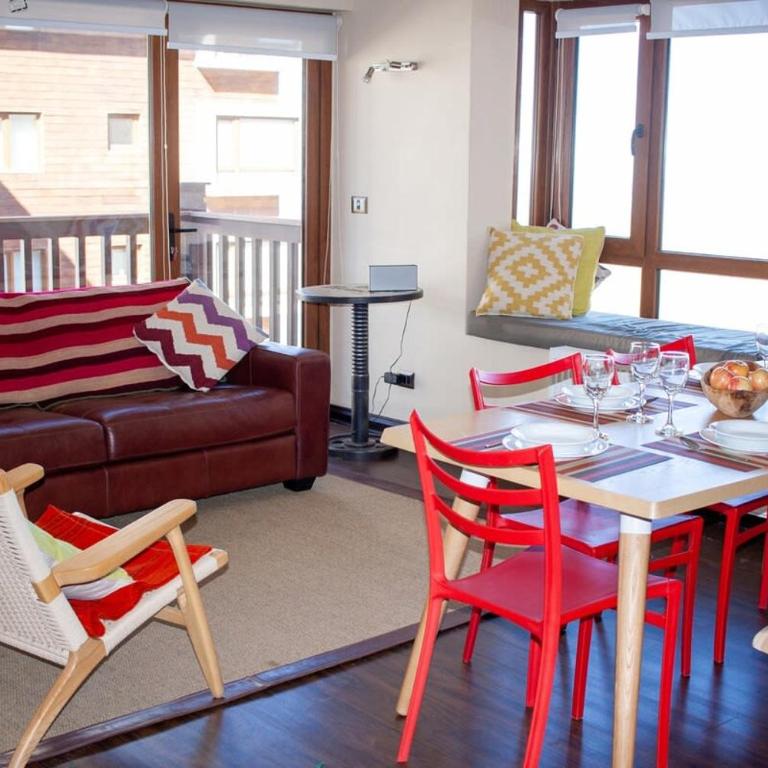 HOM I Edif El Plomo Acogedor Depto en Valle Nevado 6PAX - Apartamento - 11