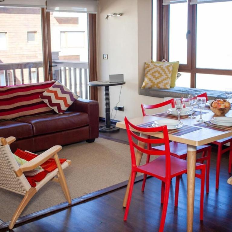 HOM I Edif El Plomo Acogedor Depto en Valle Nevado 6PAX - Apartamento - 3
