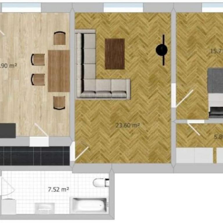 Living (82 m²) in the heart of Graz - Apartment mit 1 Schlafzimmer - 8