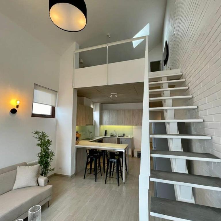 HOM I Lujoso Loft con Mejor vista de Valparaíso, Parking - Apartamento - 4