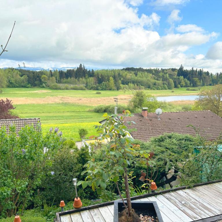 Panorama-Haus Appartment PFÄNDER - Bergblick, Badezimmer, Kitchenette, eigene Sonnenterrasse - Studio-Apartment - 10