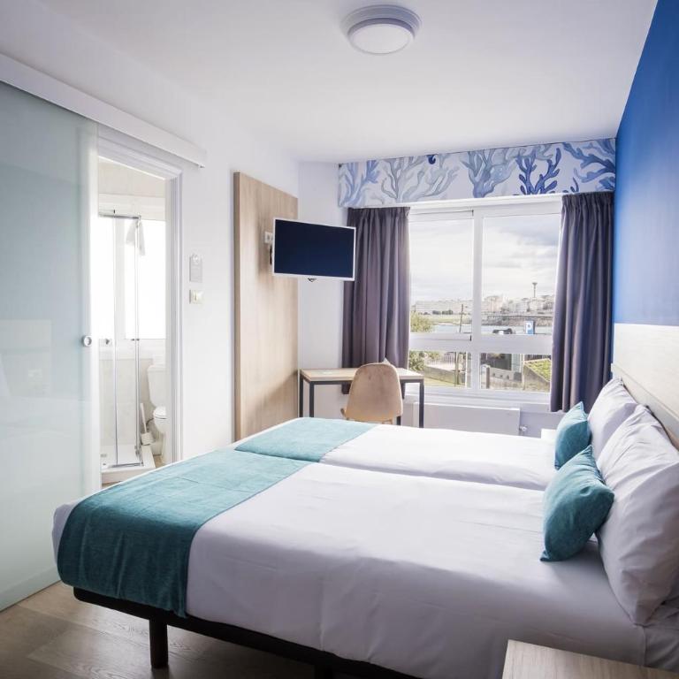 Alda Coruñamar - Habitación Doble con vistas al mar - 3