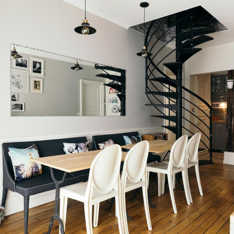 Chez Pépé Merle - Chambres d'hôtes dans le quartier du Père Lachaise - Chambre Double avec Salle de Bains Privative - 2