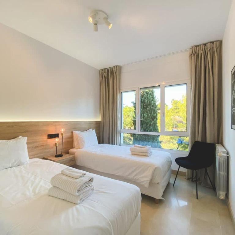 Spacious apartment Gym Paddel Club Beach Wifi Park - Apartamento - 24