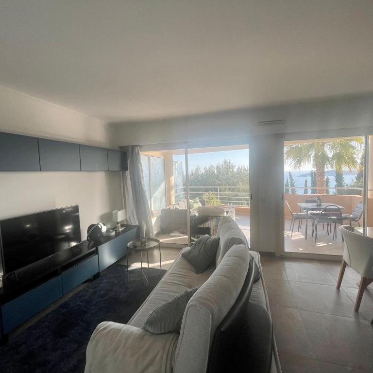 Appartement 2 pièces vue mer proche Monaco place parking privée - Room #1184495201 - 32