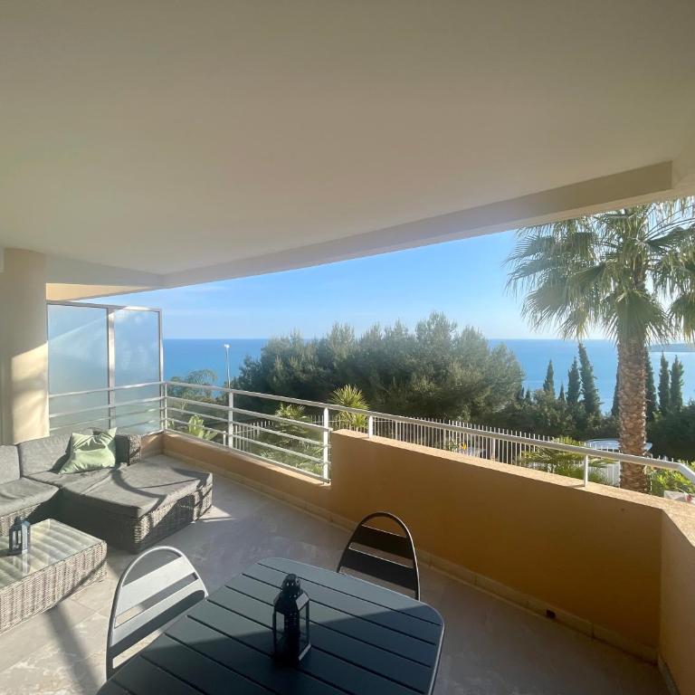 Appartement 2 pièces vue mer proche Monaco place parking privée - Room #1184495201 - 36