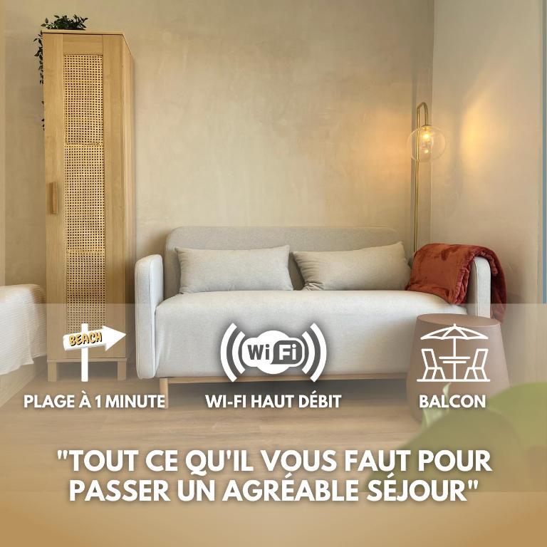 Beau Soleil by JB l Port la Nouvelle - Studio Supérieur - 1