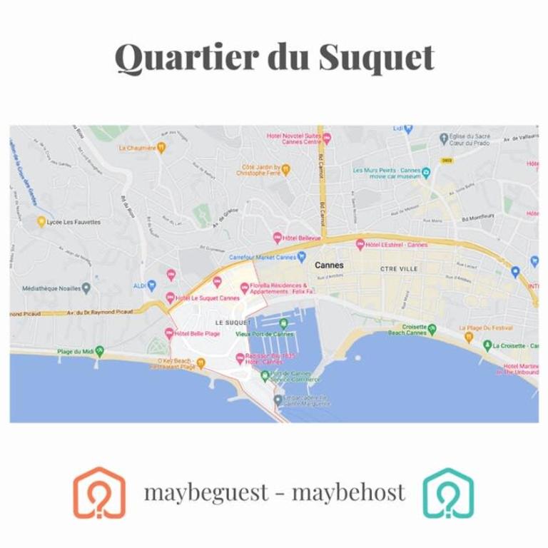 B042-Functional apartment with balcony Suquet Cannes - Appartement - 38