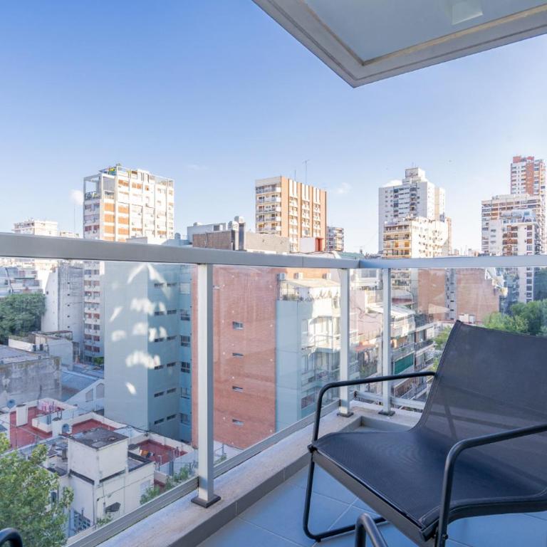 Monoambiente amplio luminoso en piso alto en las cañitas - Apartamento de 1 dormitorio - 28