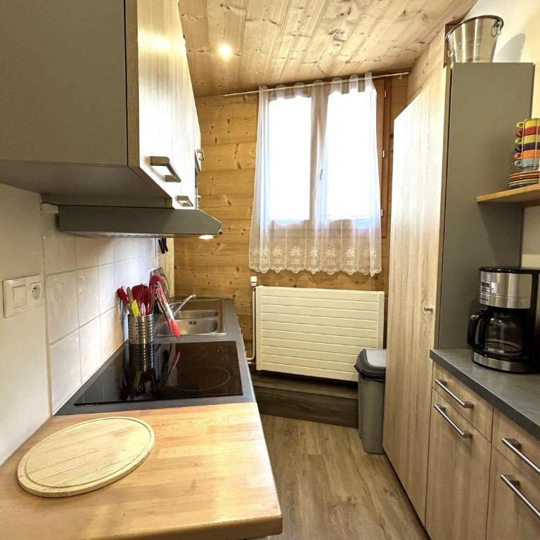 Charmant 3 pièces au cœur de La Clusaz, proche pistes, commerces et ESF, wifi inclus - FR-1-437-111 - Appartement - 6