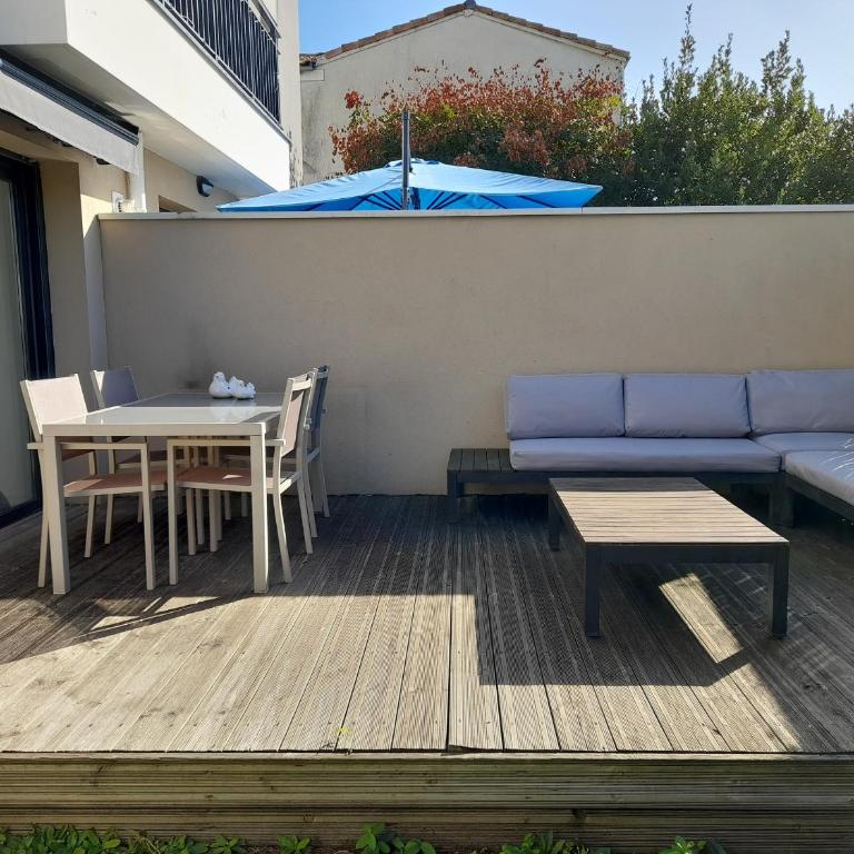 Jardin Privé et Terrasse - Appartement T2 à La Teste de Buch, Proche Plages et Activités - FR-1-319-424 - Appartement (4 Adultes) - 11