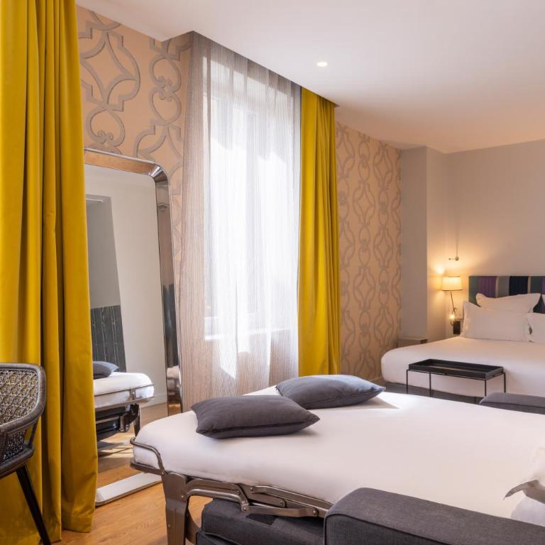 The Originals Boutique, Hôtel Le Lion, Clermont-Ferrand - Chambre Familiale - 12