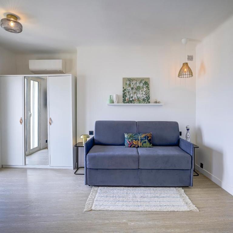 Magnifique studio Le Dauphin 50m des plages - One-Bedroom Apartment - 4