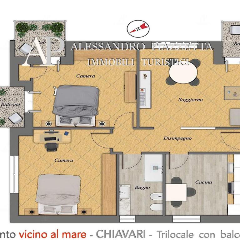 Dolce Mare - Apartment mit 2 Schlafzimmern - 50