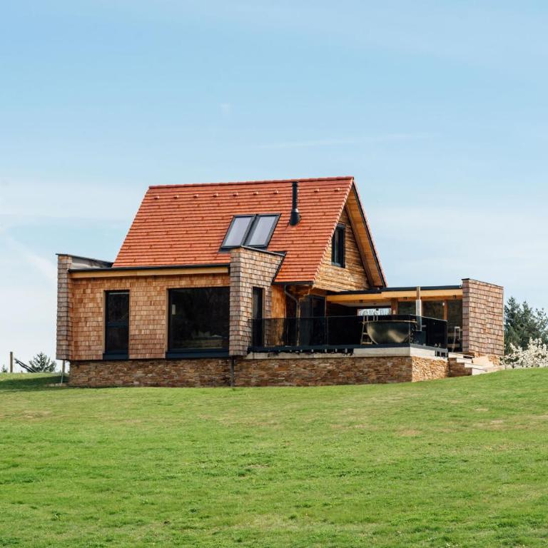 Chalet "Troadkostn" mit finnischer Panoramasauna & Edelstahl Hot Tub - Ferienhaus - 13