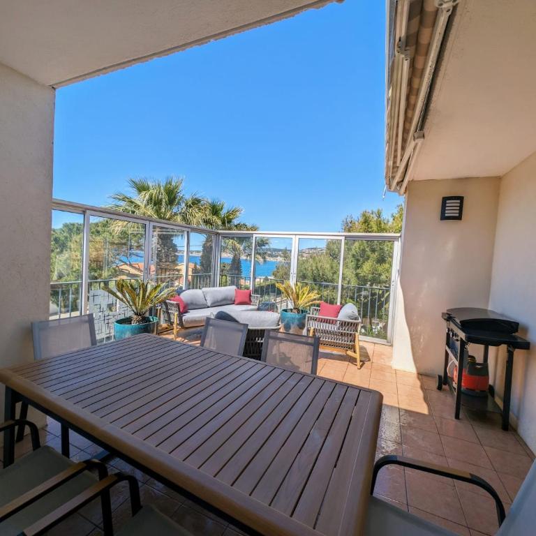 vue mer grande terrasse plage à 2 min à pieds - Apartamento de 1 dormitorio - 3