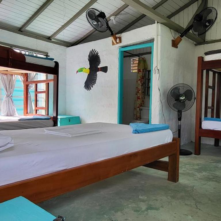 Cabañas Los Almendros - Cama individual en dormitorio mixto - 6