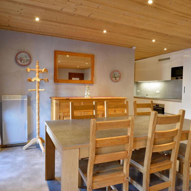 Appartement Châtel 3 pièces, 4 pers, proche remontées, balcon, jardin, parking, WIFI, équipements complets - FR-1-676-28 - Apartamento - 7