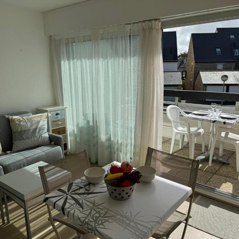 Confortable studio, wifi, parking, proche plage - Studio avec Balcon - 4