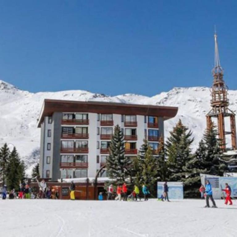 Appartement residence Chanteneige Les Menuires centre croisette au pieds des pistes - Monolocale con Vista Montagna - 2