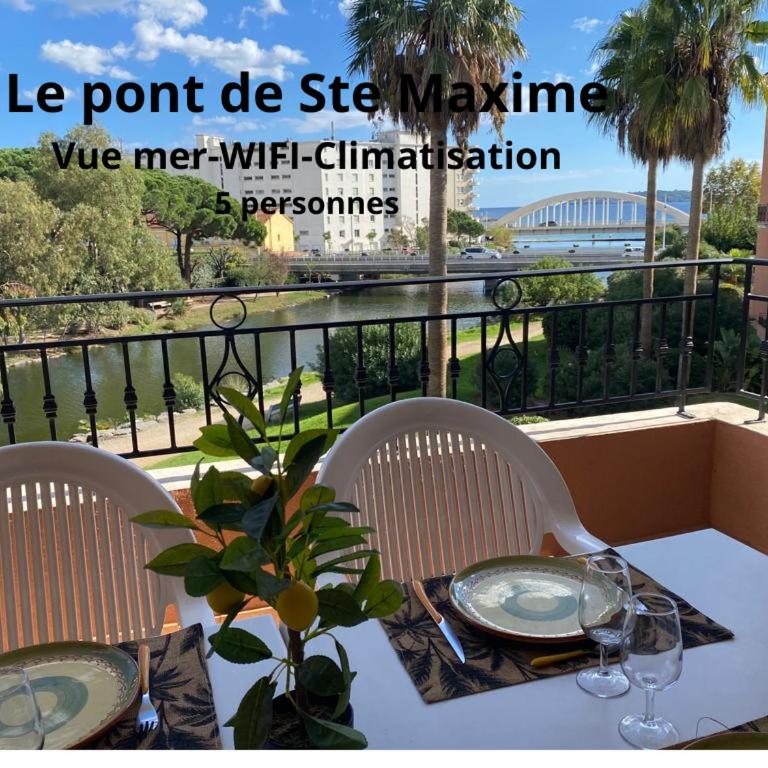 Ste Maxime T3 Terrasse vue mer et avec piscine - Apartment mit 3 Schlafzimmern - 1