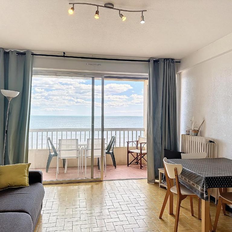 Bel Appartement F2 en 1ère Ligne avec Ascenseur - 4 Pers - Palavas-les-Flots - Appartement 1 Chambre - 5