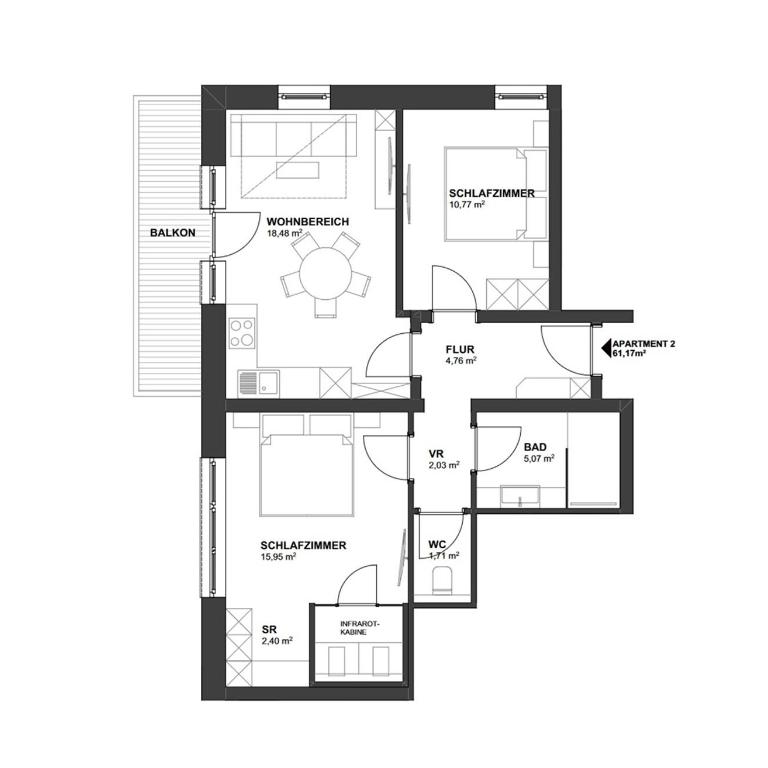 NEW! Tevini Alpine Apartments by we rent - Apartment mit Blick auf die Berge - 19