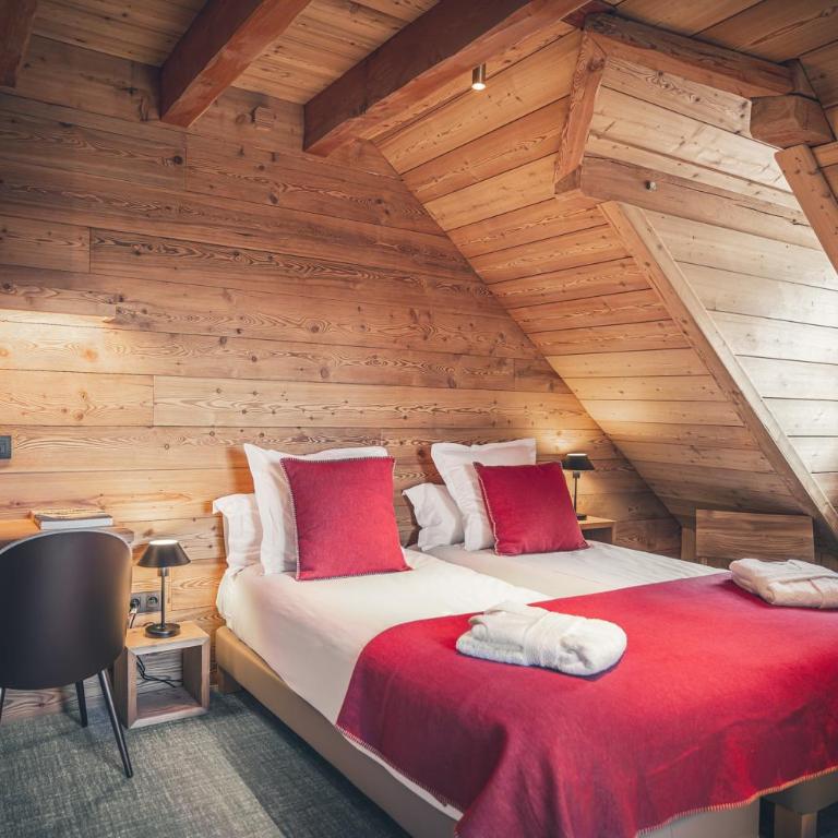 Alliey & Spa Piscine Appart-hôtel Serre chevalier - Chambre Familiale Supérieure - 4