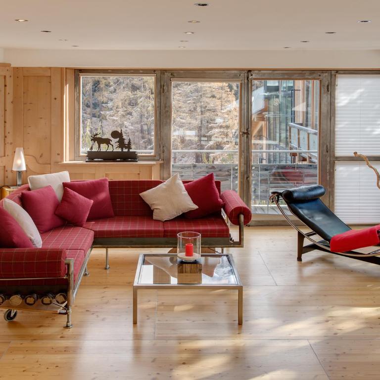 Backstage Hotel Serviced Apartments - Apartamento de 2 dormitorios con vistas a Matterhorn - 9