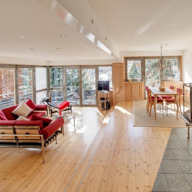 Backstage Hotel Serviced Apartments - Apartamento de 2 dormitorios con vistas a Matterhorn - 7