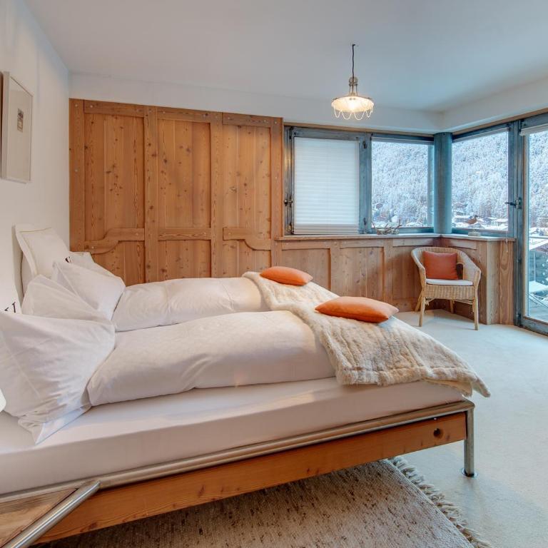 Backstage Hotel Serviced Apartments - Apartamento de 2 dormitorios con vistas a Matterhorn - 8