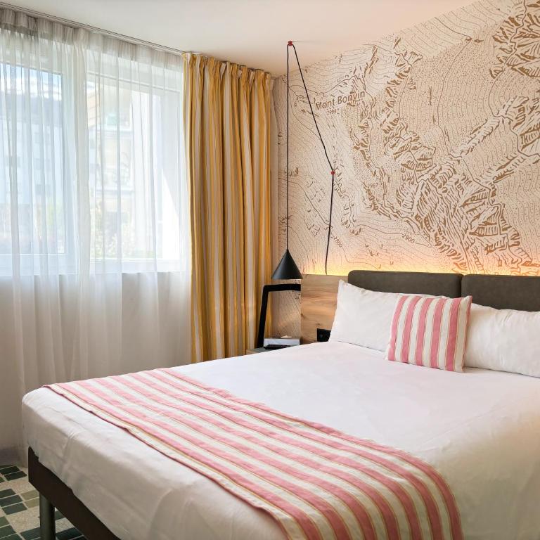 Nonanteneuf appart hōtel Sierre - contactless check-in - Doppelzimmer - 1