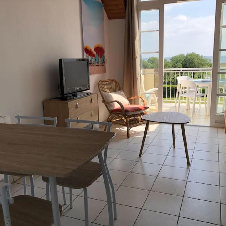 Apt 4 pers. vue mer plein sud - Appartement 1 Chambre - 3