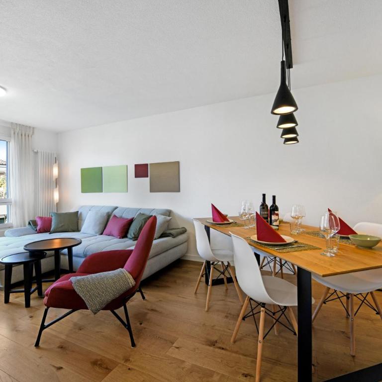 ASCONA VISTA VERDE Familienfreundliche Ferienwohnung mit sonnigem Balkon & Klimaanlage - Appartamento con 1 Camera da Letto - 3