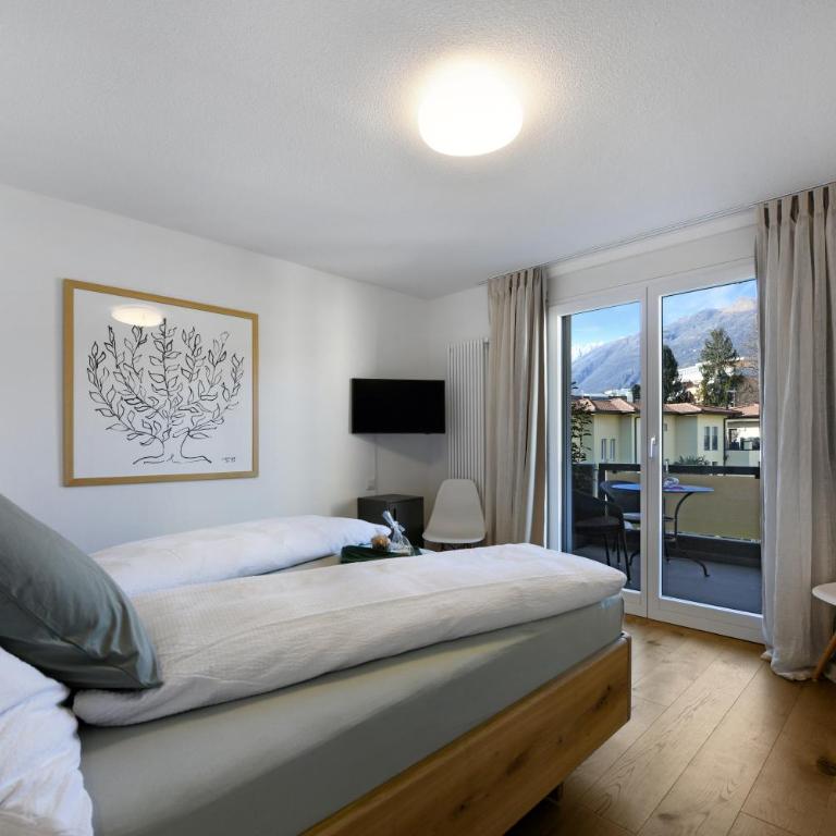 ASCONA VISTA VERDE Familienfreundliche Ferienwohnung mit sonnigem Balkon & Klimaanlage - Appartamento con 1 Camera da Letto - 8