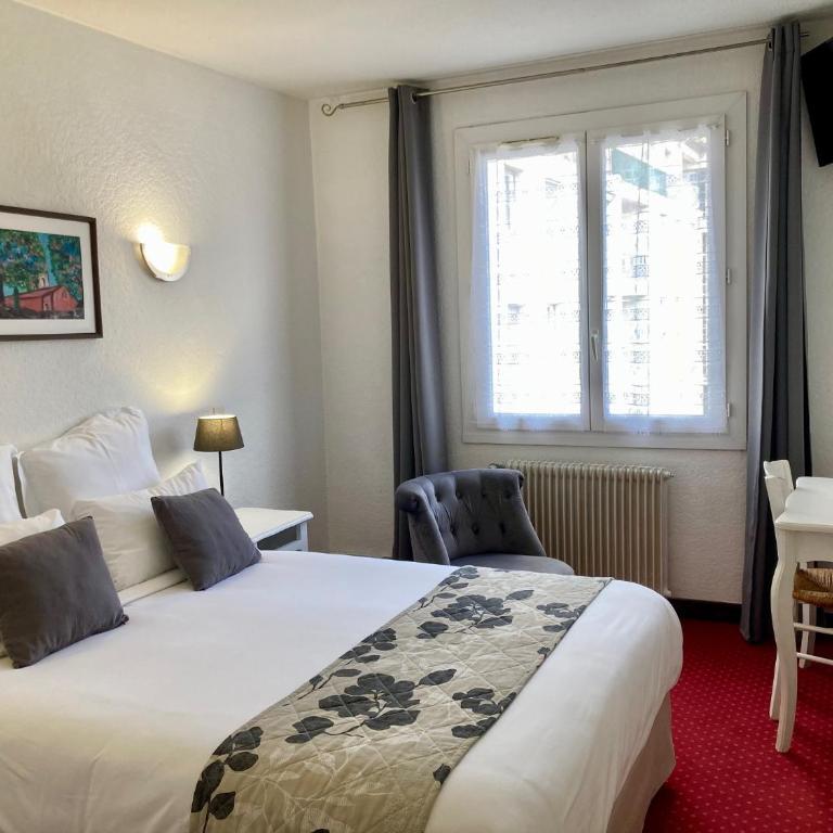 Hôtel Porte de Camargue - Les Quais d'Arles - Chambre Double Économique - Toilettes sur le Palier - 2